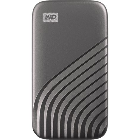 Western Digital My Passport SSD 2TB Grau SSD (1/5)
