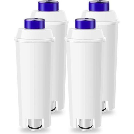 set of 4 water filters for De'Longhi Magnifica S coffee machines, softening water and reducing limescale. (1/5)
