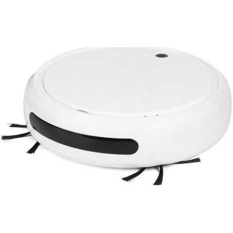 Vadrouille pour aspirateur robot, robot de balayage multifonctionnel intelligent à lumière ultraviolette, aspirateur silencieux à faible bruit pour poils d'animaux, tapis, sol dur, poussière( (1/5)