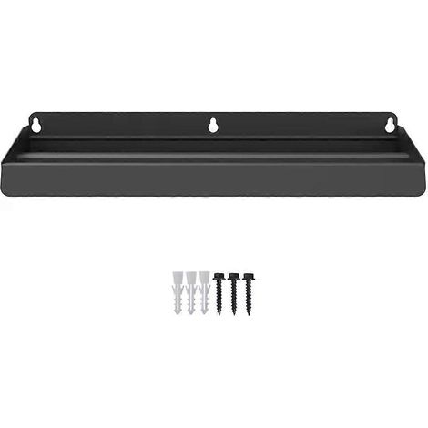 Schwarze Wandkabelrinne – Outil de gestion de câbles efficace pour les entreprises, les garages, les garages et les maisons. Passend für die meisten Hammer-Geräte. (1/5)