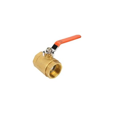 Robinet à tournant sphérique en laiton Compact à filetage femelle DN40, pour raccords de tuyaux de pétrole et de gaz, Tube d'eau