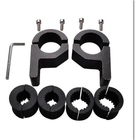 Support de fixation pour tube de projecteur LED de travail pour voiture et moto (1/5)