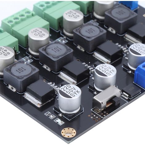 Alimentation à découpage multicanaux LM2596 avec tension de sortie réglable 5V-40V (1/4)
