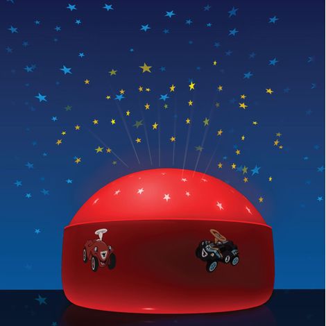 LED Nachtlicht BOBBY CAR, Sternprojektor, LED-Farbwechsler mit 3 Farben (1/5)
