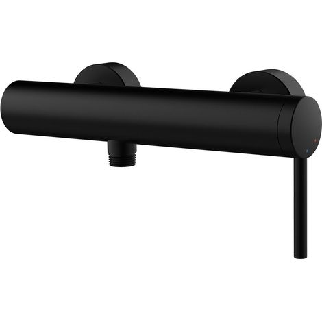 Kibath Grifo de Ducha monomando BLA acabado negro mate fabricado en latón (1/4)