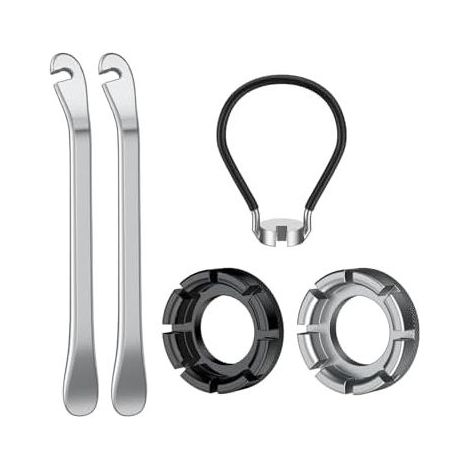 Clés Rayon Vélo Kit Outils avec 2 Démonte Pneus 5-6 Pièces Réparation - HY-00 (1/5)