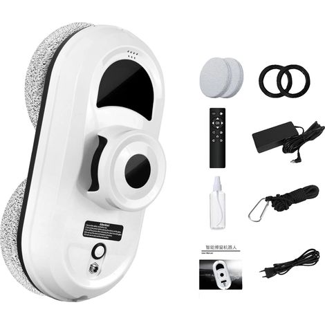 Robot limpiacristales, alta potencia de succión, control remoto, 5600 PA (sin pulverización de agua) - a, Sí - d (1/2)
