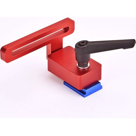 ZVD Butée de Rail de guidage pour rails en T à rainure en T, 30 glissières en T pour le travail du bois (1/4)