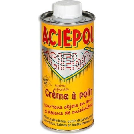 Crème à polir pour tous objets en acier - Eres - 250 ml (1/4)