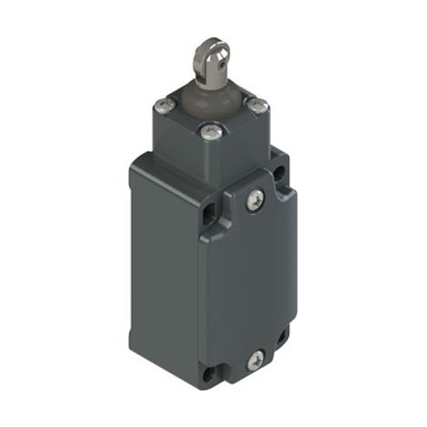 Interruttore a pistoncino con rotella DIN PIZFD2115 per comando manuale