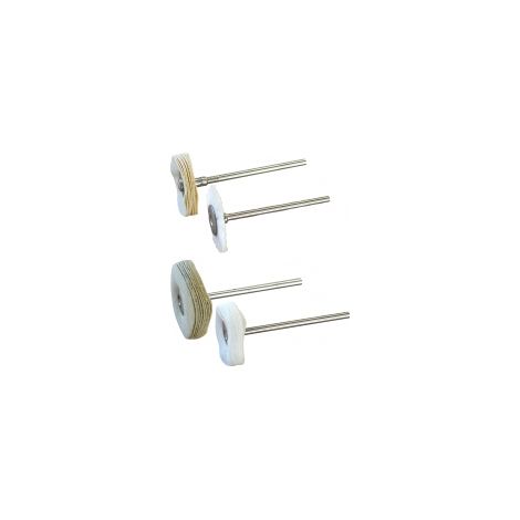 Roues Toile, Nylon, Chamois Et Flanelle Désignation 1 Roue Toile + 1 Roue Nylondiamètre 20 Mm (1/5)