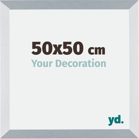Cadre Puzzle 50x50 cm - cm - Aluminium Brossé - MDF - Mura. (1/5)