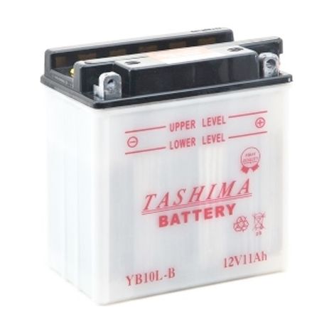 Batterie Plomb Tashima Renforcée 12v, 11a. L: 135, L: 90, H: 145mm, + à Droite Pour Scooter, Motos. (livrée Avec Acide Séparé).