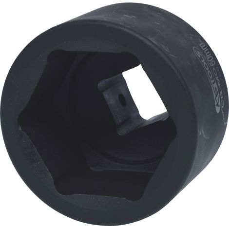 KS Tools 1 Sechskant-Kraft-Stecknuss, kurz, 60 mm (1/5)