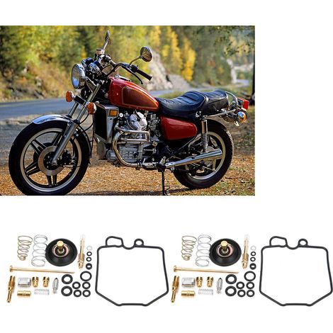 Kit de réparation carburateur moto Honda CX500C Custom / CX500D Deluxe - Reconditionnement complet (1/5)