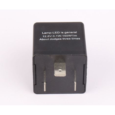 Relais clignotant LED à fréquence réglable JL-02/CF13/CF14 pour voiture relais clignotant à fréquence fixe CF13 10 A (1/4)