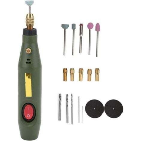 Mini rotary tools, electric drill, grinding and sanding kit (with European standard plug) (1/5)