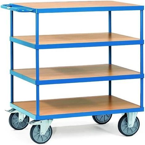 Carro mesa fetra 2442 capacidad 600 kg 4 estantes