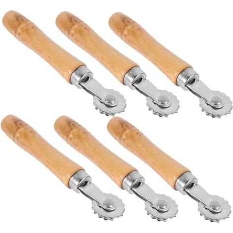 6 pezzi di Dispositivo per avvolgimento del filo, Attrezzo per apicoltura portatile, Attrezzatura per apicoltura, Avvolgitore per arnia, Avvolgitore in legno, Cachi (1/5)