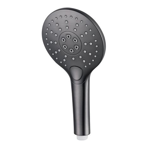 Fortifura Calvi Douchette à main ø12cm rond 3 jets Gunmetal PVD (1/5)