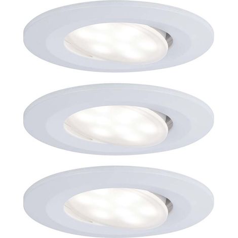 Paulmann LED Einbauleuchte Calla weiß matt 3 x 5,5 W Spot Einbaustrahler (1/5)