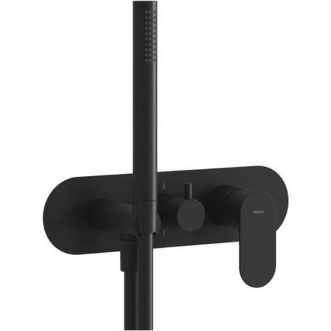 Ravak Eleganta - Unterputzarmatur für 2 Verbraucher, schwarz matt X070300 (1/4)