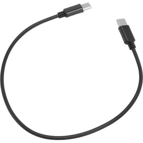 Câble microphone USB-C vers USB-C pour connecter un téléphone à un microphone cravate sans fil RODE Wireless GO II pour Lark (1/5)