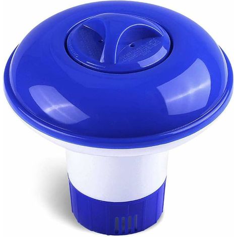Distributeur Flottant, 5 inch Distributeur de Chlore Distributeur Flottant de Chlore Flotteur Chlore Piscine pour Piscine, Parc Aquatique, Spa (1 pièce) (1/5)