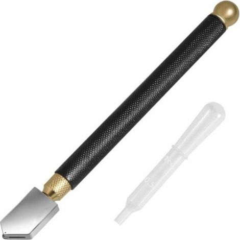 Coupe-Verre Professionnel - - Carbure de Tungstène - Pour Verre et Miroir - 3 à 12 mm - Outil de Coupe (1/4)
