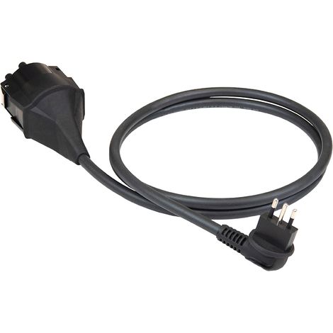 NRGkick 20001011 cable de transmisión Negro Enchufe tipo L