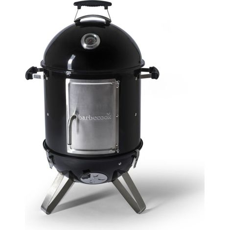 Barbecook Oskar S Räucherofen schwarz 40 cm Durchmesser (1/4)