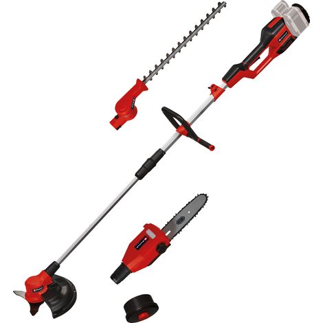 Einhell Outil multifonctions 4en1 sans fil GE-LM 36/4in1 Li-Solo PXC (36V, Brushless, tête de taille-haies inclinable sur 7 positions) Livré sans Batterie ni Chargeur (1/4)