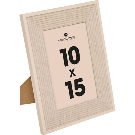 Portafoto missy beige 15,4x20,4cm - Atmosphera créateur d'intérieur