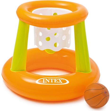 Intex 58504 canestro gonfiabile per piscina con pallone da bascket cm.67x55h