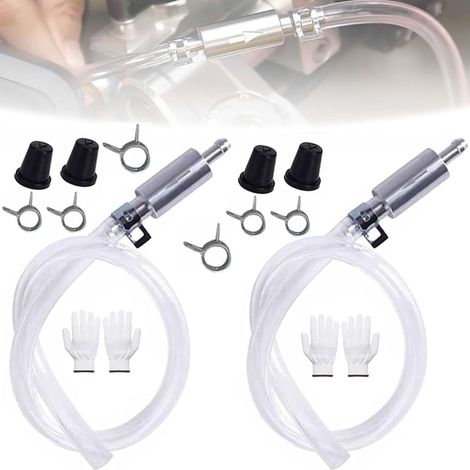 Kit de vidange d'huile pour réservoir de liquide de frein de moto, avec clapet anti-retour unidirectionnel et outil de p (1/5)
