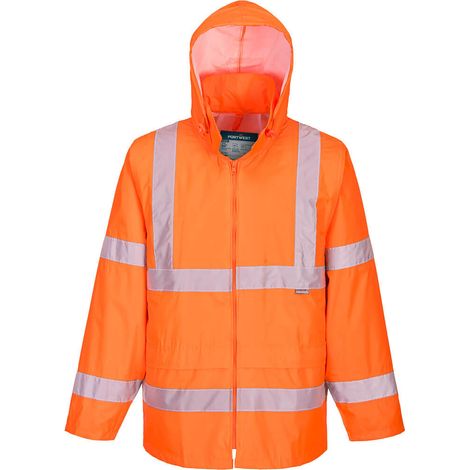 Veste de pluie Haute Visibilité Portwest Orange 3XL