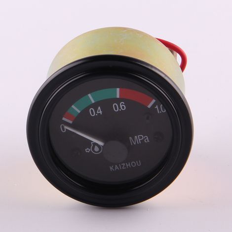 Manomètre de pression d'huile pour moteur diesel automobile 55 mm 24 V (1/5)