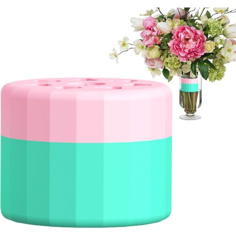 Support d'arrangement floral 2 pièces Support en silicone pour arrangement floral en spirale – Accessoires de stabilisation pour arrangement de bouquets pour la stabilisation du jardin (1/5)