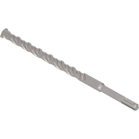 KOTARBAU® Kotarbau® Foret Beton Sds Plus 16x260mm - Meche Beton avec Pointe en Carbure Foret Béton - Foret Perforateur - Foret Hélicoïdal Pour Pierre Kvs - en Acier 40Cr - Argent