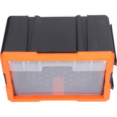 Tiroir de rangement pour composants électroniques, boîte combinée pour petites pièces et organiseur d'embouts d'outils de bricolage (1/5)