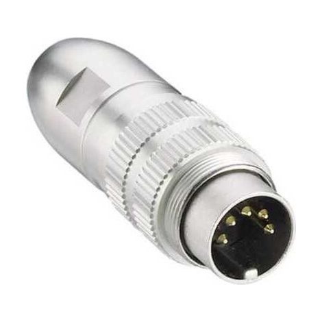 Connecteur M16 femelle 5 Voies metallique (1/2)