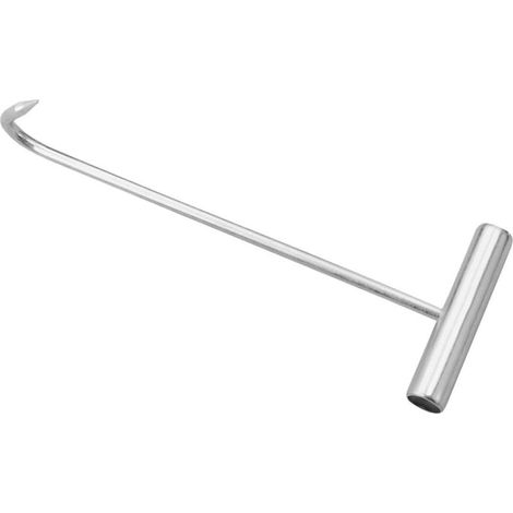 en T en métal galvanisé pour lève plaque d égout extracteur (1/5)