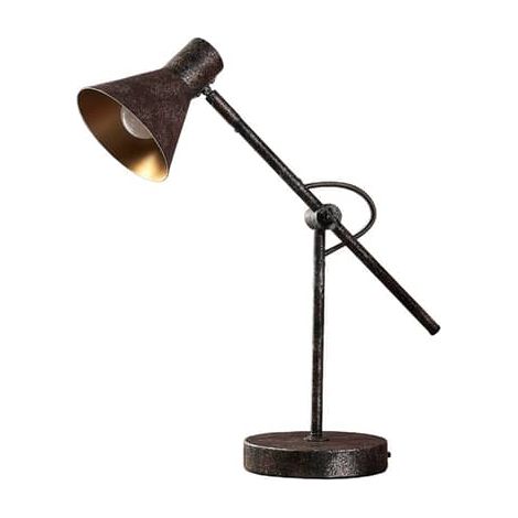 [NEUWERTIG] B-Ware Lindby Led Tischlampe Zera Schreibtischlampe Tischleuchte E14 Easydim Rostfarben