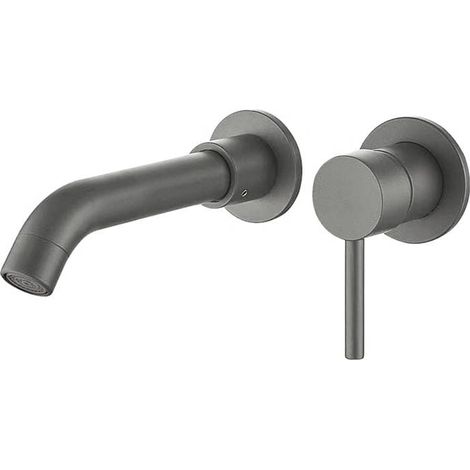 Mitigeur lavabo encastré BORACAY gris