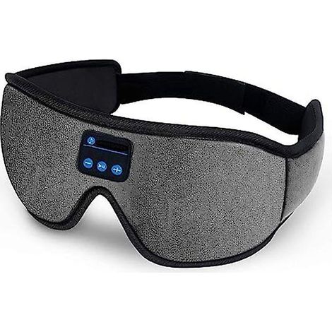 Bandeau de sport Bluetooth avec masque de sommeil intégré et musique sans fil (1/5)