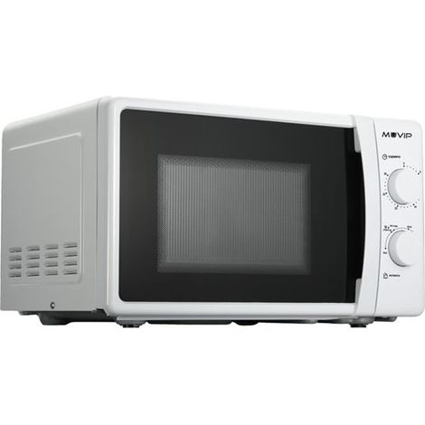 Muvip microonde - capacità 20l - potenza 700w - 6 livelli de potenza - timer 30min - scongelamento - scongelamento - colore bianco
