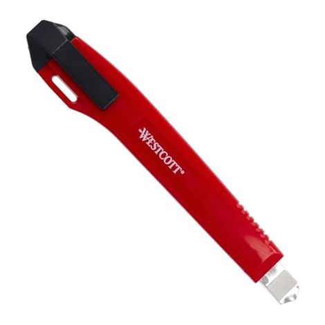 Cutter Westcott premium 9mm mecanismo automático 2 cuchillas