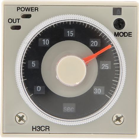Relais temporisé, relais temporisé étanche de haute précision grande capacité de contact H3CR-A pour la communication télécommandée mécatronique automatique (1/5)