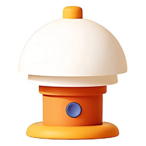 Lampe de chevet jaune 0,5 W - Moderne, élégante et lumineuse, avec un style crème français, créant une atmosphère chaleu (1/3)