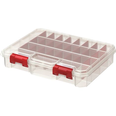 QBRICK REGULAR Organizer Compact L cassetta portautensili trasparente grande
